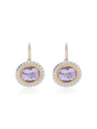 Alice Cicolini Oval Pendant Earrings - Multicolour