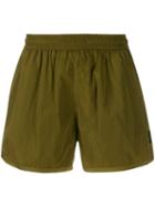 Ami Alexandre Mattiussi Elastic Waist Swim Shorts - Green