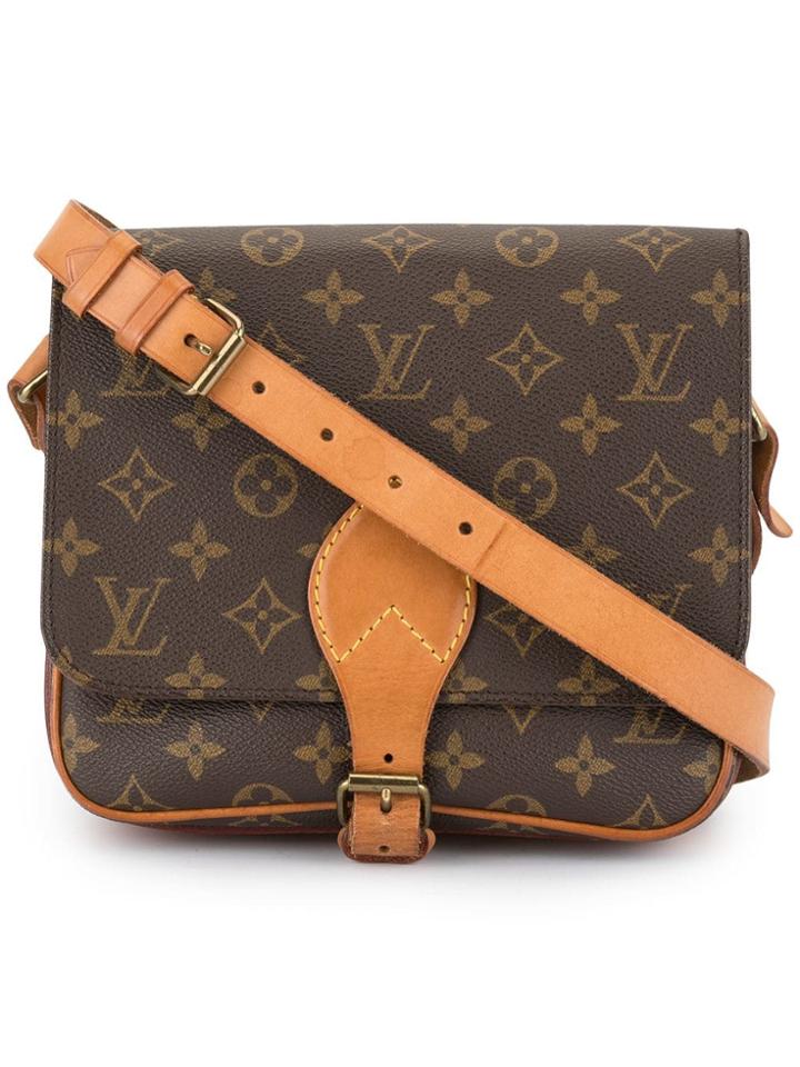 Louis Vuitton Pre-owned Cartouchiere Mm Shoulder Bag - Brown