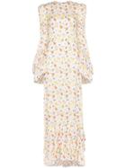 The Vampire's Wife Floral Print Maxi Dress - Multicoloured