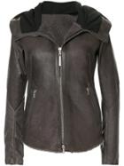 Isaac Sellam Experience Zipped Leather Jacket - Brown