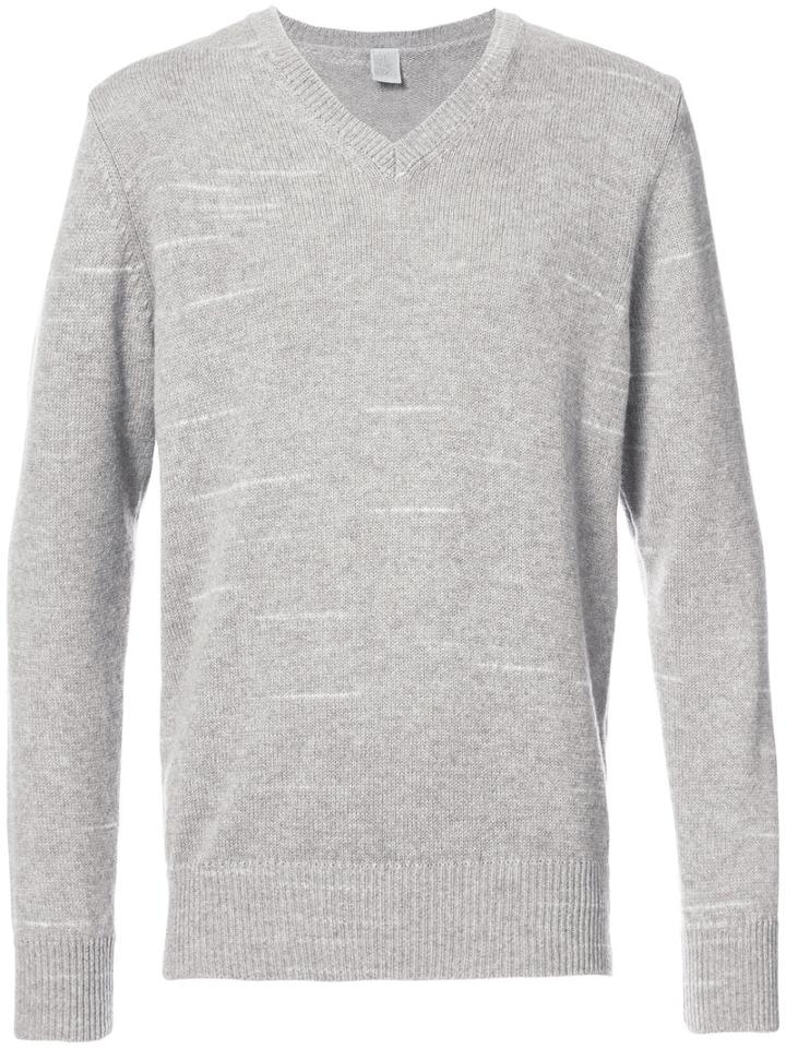 Eleventy - V-neck Sweater - Men - Cashmere/lambs Wool - Xl, Nude/neutrals, Cashmere/lambs Wool
