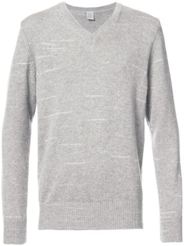 Eleventy - V-neck Sweater - Men - Cashmere/lambs Wool - Xl, Nude/neutrals, Cashmere/lambs Wool