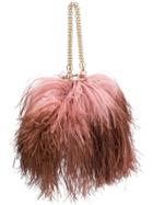 Jimmy Choo Callie Feather Bag - Pink