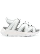 White Mountaineering Padded Strap Sandals - Grey