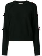 Emilio Pucci Bow-embellished Sweater - Black