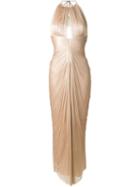 Maria Lucia Hohan Amer Dress, Women's, Size: 36, Nude/neutrals, Silk/nylon/spandex/elastane