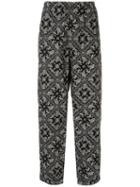 Supreme Bandana Print Track Pants - Black