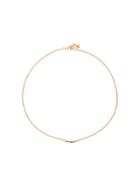 Carolina Bucci Dawn Mini Bar Chain Necklace - Metallic