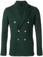 Lardini Double Breasted Jacket - Green