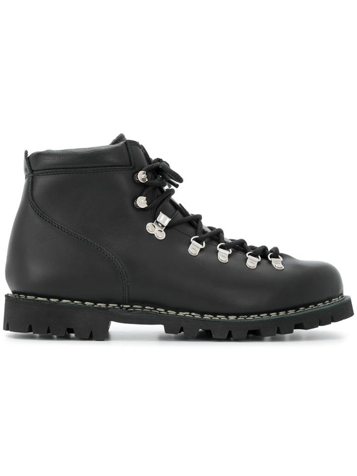 Paraboot Lace Up Ankle Boots - Black