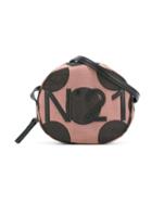 No21 Kids - Polka Dot Shoulder Bag - Kids - Cotton - One Size, Pink/purple