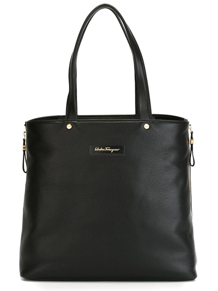 Salvatore Ferragamo Side Zip Tote