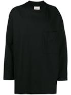 Lemaire Front Pocket T-shirt - Black