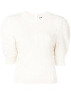 Adam Lippes Puff Sleeve Jumper - Neutrals