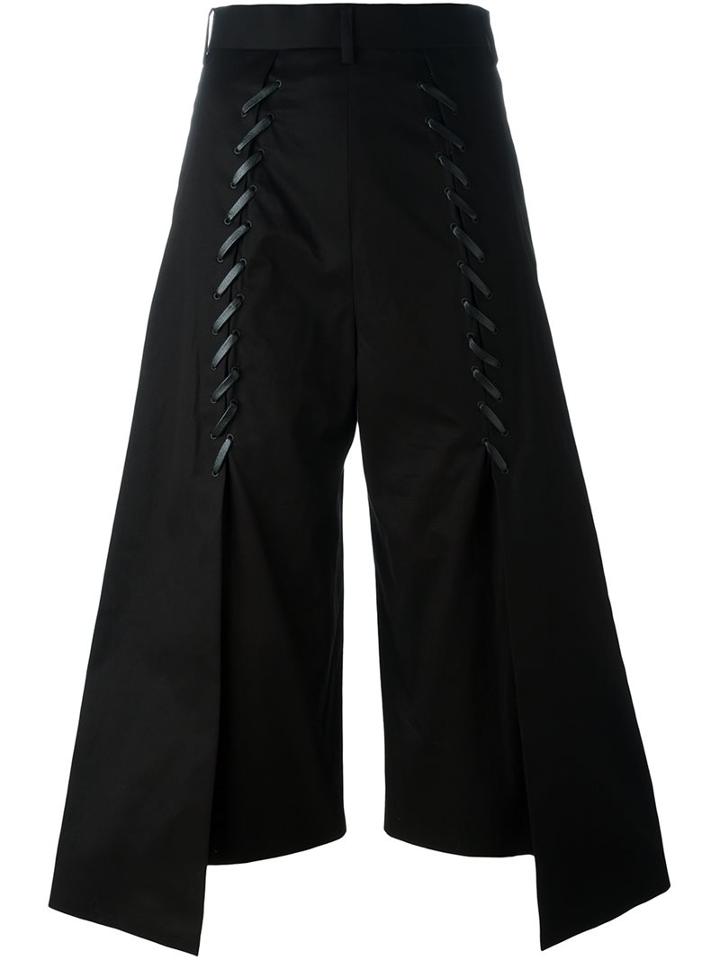 Comme Des Garçons Noir Kei Ninomiya Flared Cropped Pants