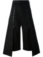 Comme Des Garçons Noir Kei Ninomiya Flared Cropped Pants