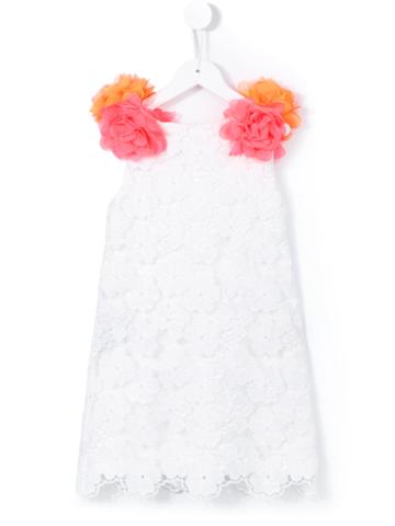 Charabia Lace Shift Dress, Size: 10 Yrs, White