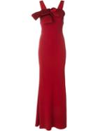 Alexander Mcqueen Bow Evening Dress