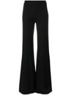 Dondup Long Flared Trousers - Black