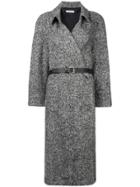 Jean Paul Knott Oversized Wool Coat - Black