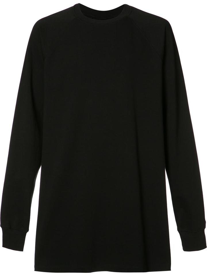 Rick Owens Oversized T-shirt, Men's, Size: Medium, Black, Cotton