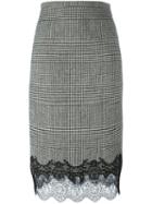 Ermanno Scervino Prince Of Wales Check Skirt