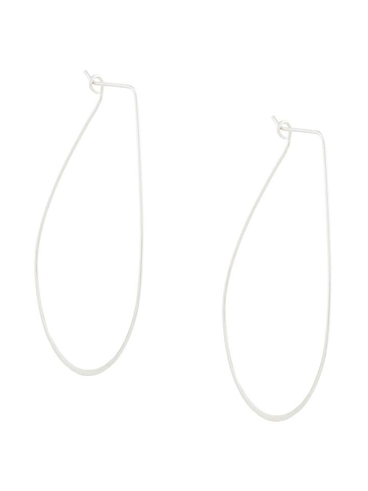 Petite Grand Acacia Earrings - Metallic