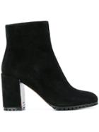 L'autre Chose Heeled Ankle Boots - Black