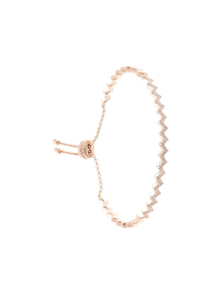 Apm Monaco Zig Zag Bracelet - Silver