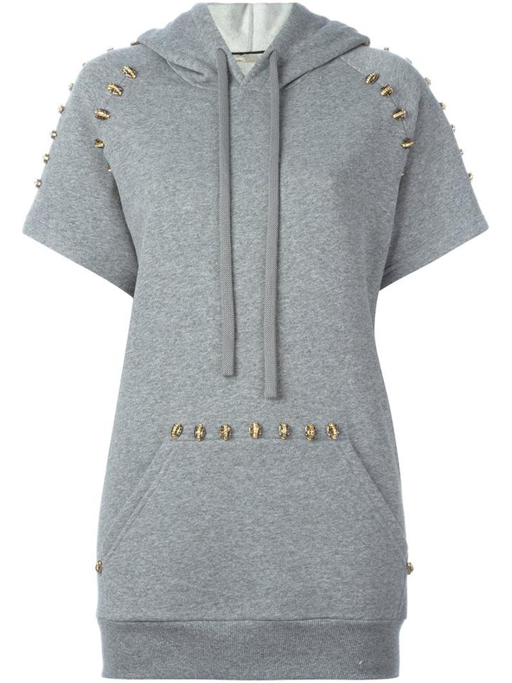 Amen Studded Short Sleeved Hoodie