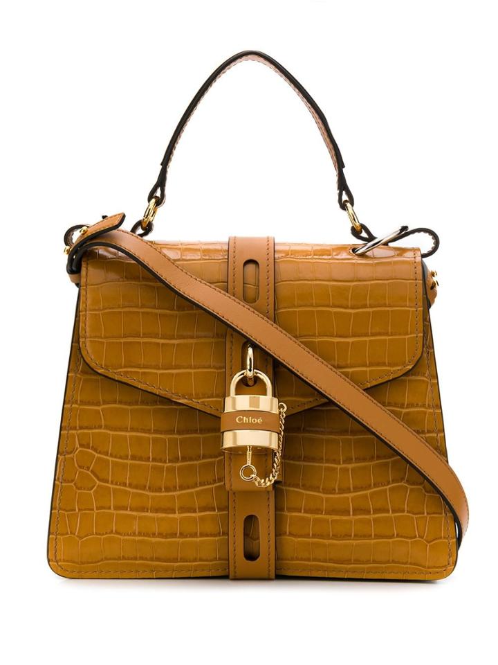 Chloé Large Aby Tote - Neutrals