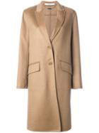 Givenchy - Single-breasted Coat - Women - Viscose/cashmere - 38, Brown, Viscose/cashmere