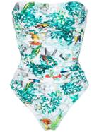 Lygia & Nanny Melissa Strapless Swimsuit - Blue