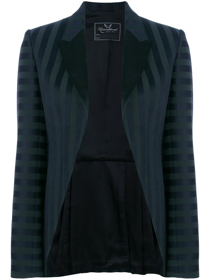 Unconditional Tuxedo Tailcoat Jacket - Black