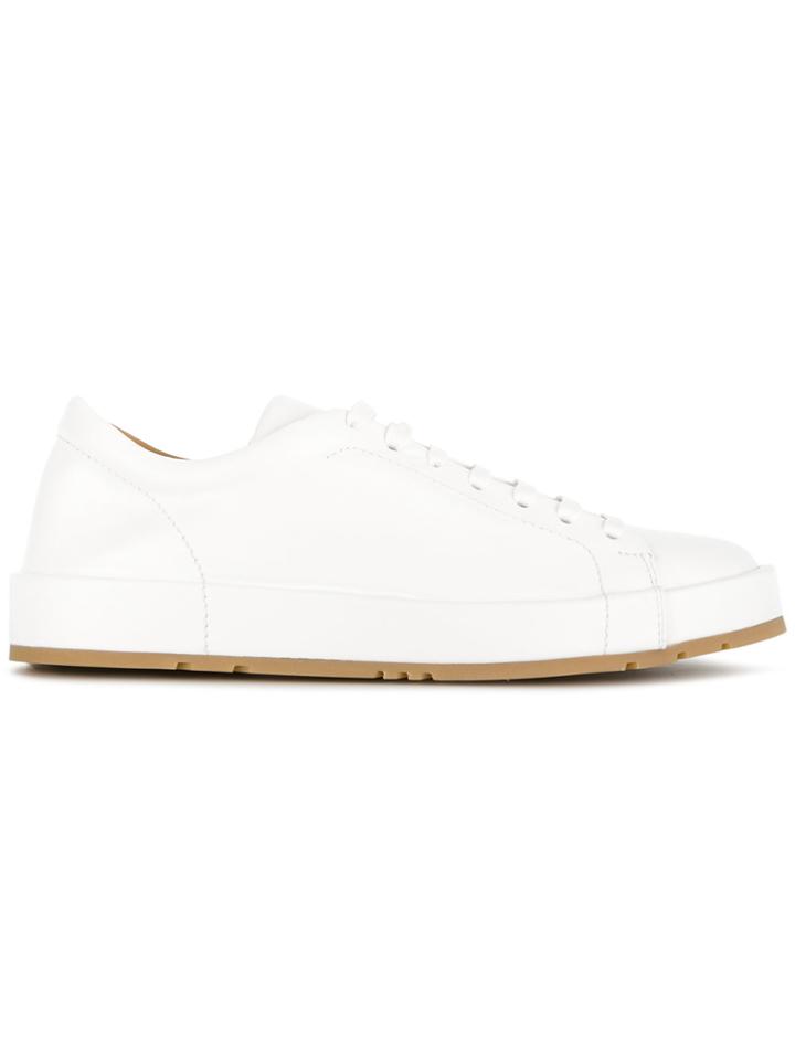 Jil Sander Soft Sneakers - White