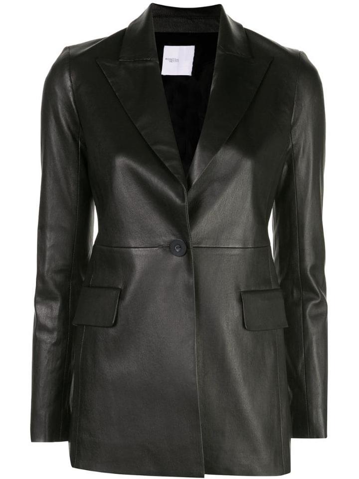 Rosetta Getty Notched Blazer - Black