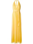Alice+olivia 'kassidy' Dress, Women's, Size: 10, Yellow/orange, Polyester
