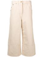 Jacquemus Prago Cropped Jeans - Neutrals