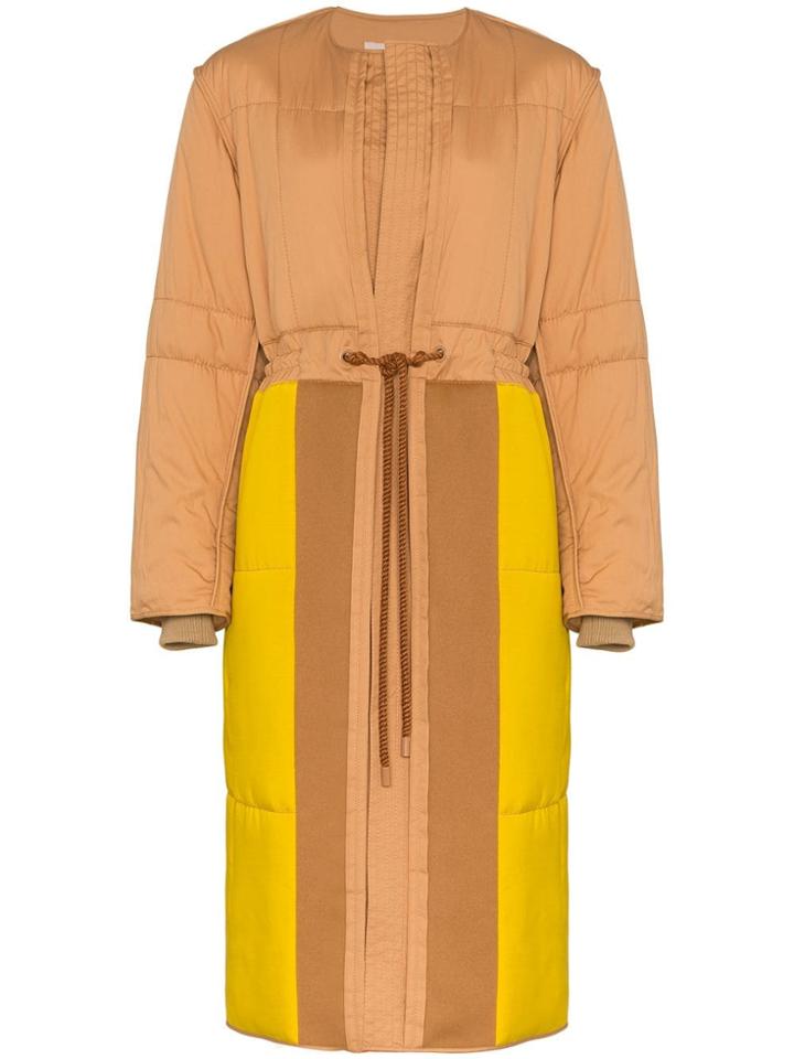Roksanda Roks Asta Coat Pffa Jkt Biclor - Brown