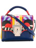 Paula Cademartori - Dun Dun Tote - Women - Calf Leather - One Size, Women's, Blue, Calf Leather