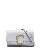 Chloé C-embellished Belt Bag - Grey