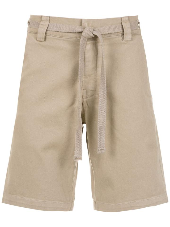 Egrey Belted Shorts - Neutrals