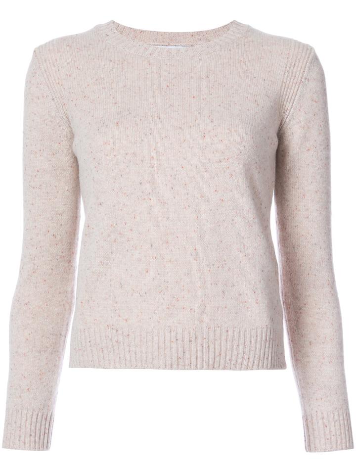 Cashmere Knitted Sweater - Women - Cashmere - S, Nude/neutrals, Cashmere, Rosetta Getty