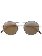 Oliver Peoples 'nickol' Engraved Sunglasses - Metallic