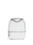 Marc Ellis Quilted Backpack - White