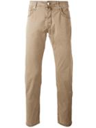 Jacob Cohen - Comfort Denim Jeans - Men - Cotton/spandex/elastane - 32, Nude/neutrals, Cotton/spandex/elastane