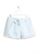 I Pinco Pallino Embellished Shorts, Girl's, Size: 10 Yrs, Blue