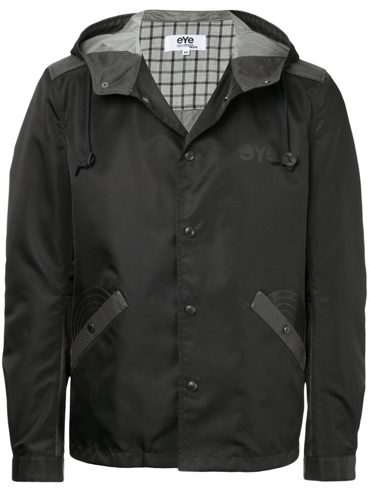 Junya Watanabe Man Cropped Hooded Jacket - Black