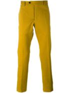 Al Duca D'aosta 1902 Classic Tailored Trousers - Yellow & Orange